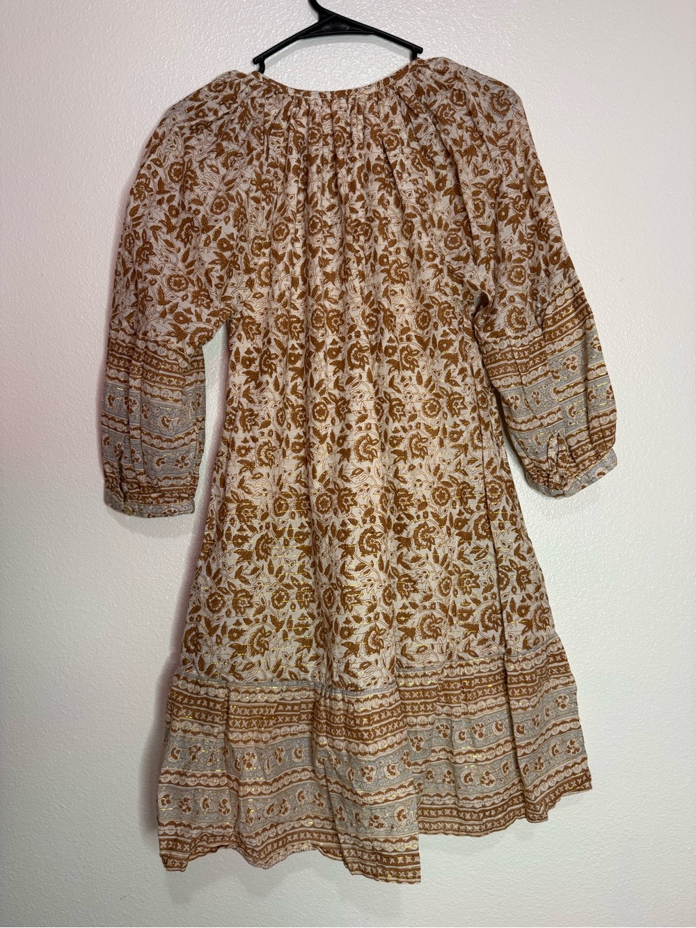 CLEOBELLA Rosy Mini Dress in Tamil Block Print Sz S - Picture 10 of 10